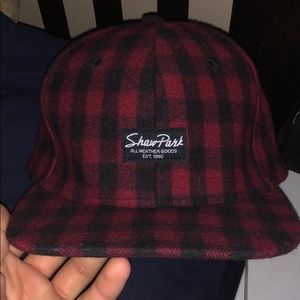 plaid hat